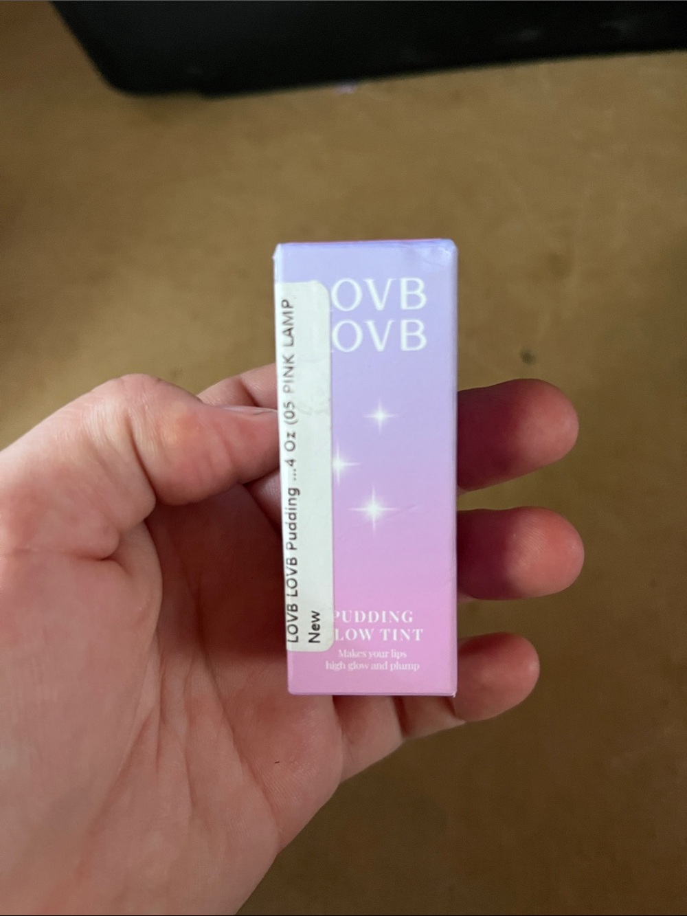 Pudding Glow Tint Lip Balm — Pink